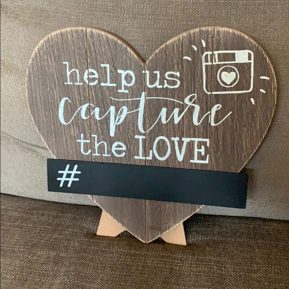 Wedding sign